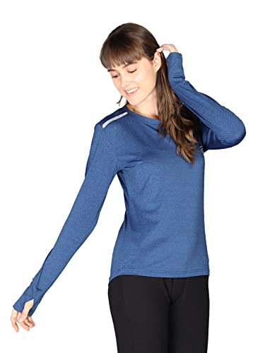 Image of CHKOKKO Tshirt for Woman Regular Fit Gym Workout Lightweight T Shirt for Women Breathable Round Crew Neck T Shirts for Sports Like Training, Running