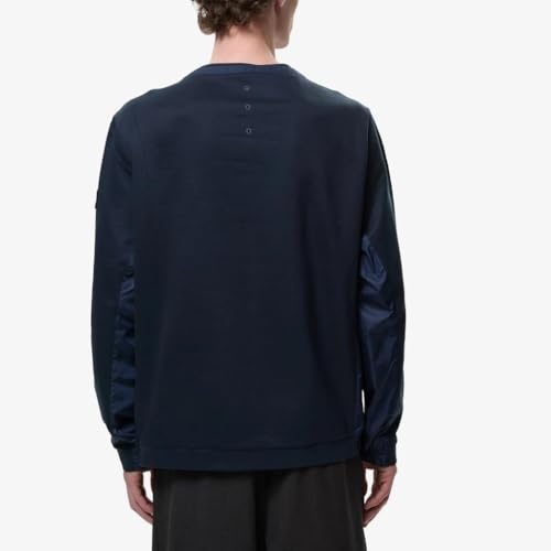 Pull col rond bleu Premiata taille L pour eviter les hauts qui se deforment