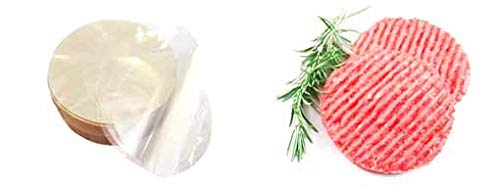 Dischi In Cellophane Per Alimenti - Diametro 13 Cm, Confezione Da 1 Kg, Ideali Per Hamburger E Cibi