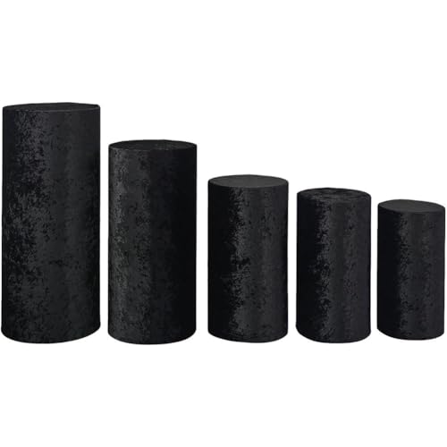 Housses de support de cylindre elastiques lot de 5 pour buffet - 2