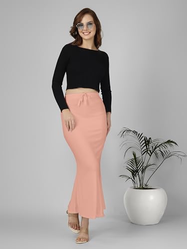 Image of Nexsus Stretchable Saree Shapewear | Petticoat for Women | Cotton Blended | Skirts for Women | Shape Wear Dress for Saree | Available in 80+ Colors and Plus Sizes