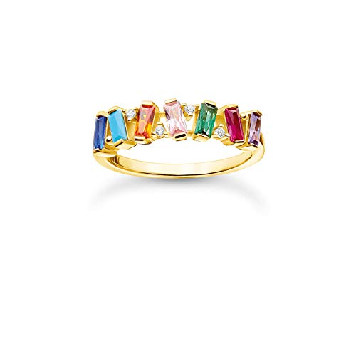 Bague Thomas Sabo pour femme ornée de zircons éclatants