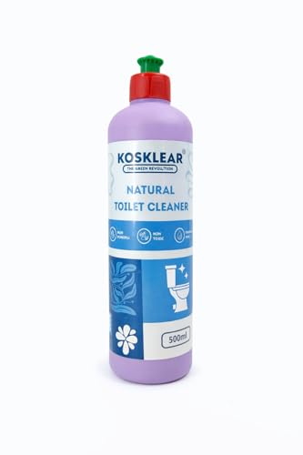 Image of Natural Toilet Cleaner - 500 ml I Plant-Based & Chemical-Free I Skin-Friendly I Removes Stains, Yellow Marks & Limescale Naturally I Safe for Kids & Pets I Sustainable & Effective Cleaner