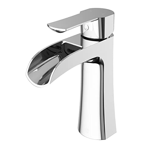 VIGO Paloma 7'' H Single Handle Single-Hole Bathroom Faucet in Chrome-VG01041CH thumbnail 7