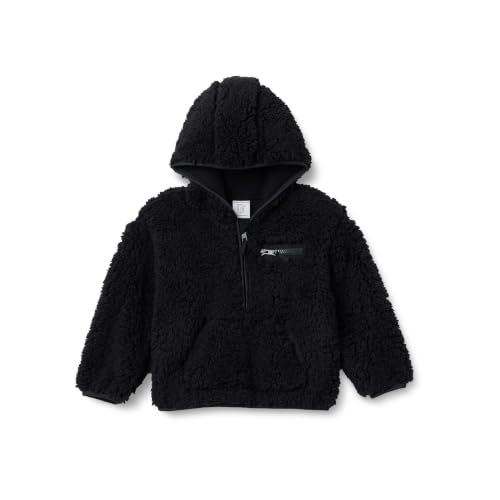 Amazon Essentials Boys' Half Zip Sherpa...