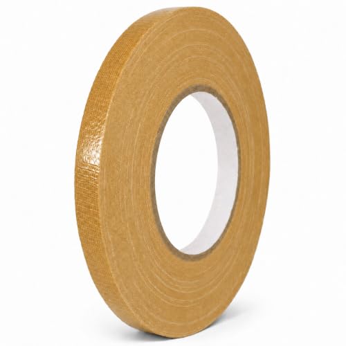 Image of GGR Supplies CDT-36 Industrial Grade Cloth Duct Tape, Tan Beige 1 /2 Inch x 60 Yards, Waterproof UV Resistant Heavy Duty, Clean Removal with No Sticky Residue for Repairs, Packaging, and Bundling