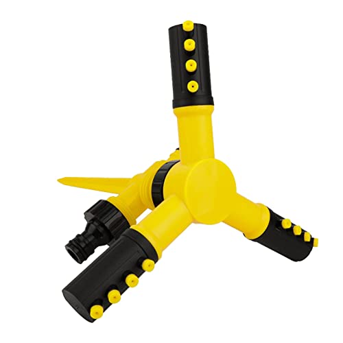 5 peças de aspersor de jardim, aspersor de grama giratório de 360 graus - Irrigação de grama plug-in