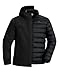 Pioneer Camp winterjacke herren 3 in 1 jacke regenjacke softshelljacke...