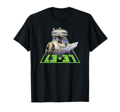 T-shirt Star Wars Solo L3-37 anti-déformation pour un style durable