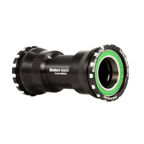 Boîtier haut de gamme Enduro Bearings TorqTite BB86/92 GXP en métal One Size