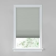 LEVOLOR Custom Cordless Light Filtering Cellular Window Blind Shade, Essence Collection Stone