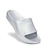 Ryka Womens Echo Recovery Slide Sandals Silver 8 M