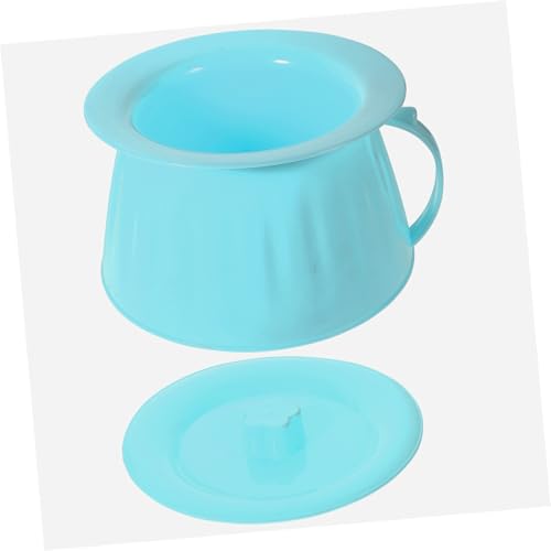 BELLIFFY 高齢者妊婦向け製コンパクトチャンバーポット 蓋付き軽量携帯式尿瓶 家用夜間用尿器