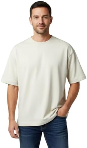 Camiseta Oversized Masculina Pesada Premium - Estilo Streetwear/C...