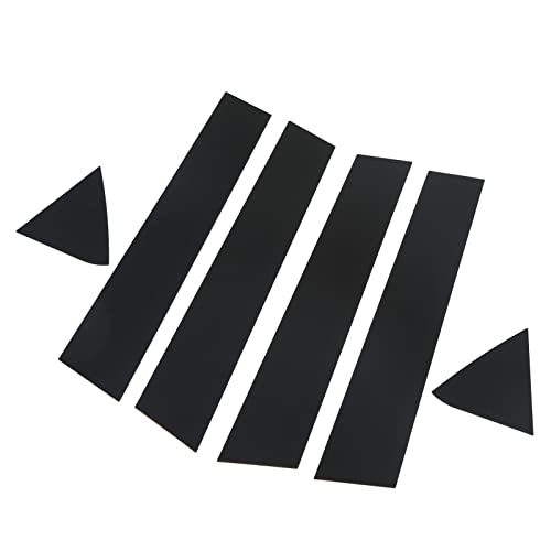 Image of Door Pillar Decal, Gloss Black Pillar Post Decal Trim for Charger 2006-2010