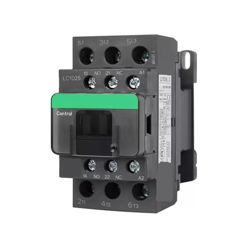Contacteur électrique CA LC1D25M7C haute endurance triphasé