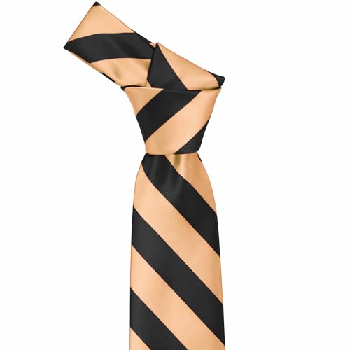 Image of tiemart Men's Striped Tie Standard Length
