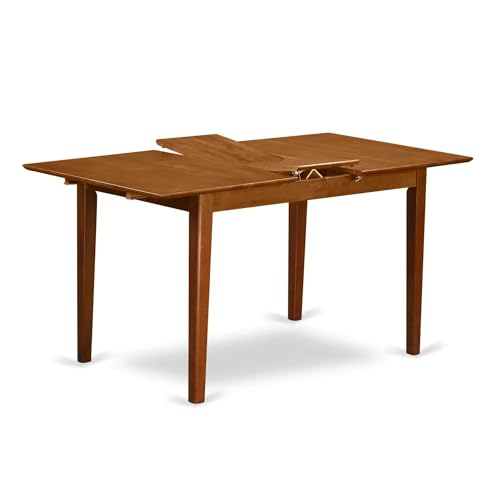 East West Picasso Saddle Brown Table