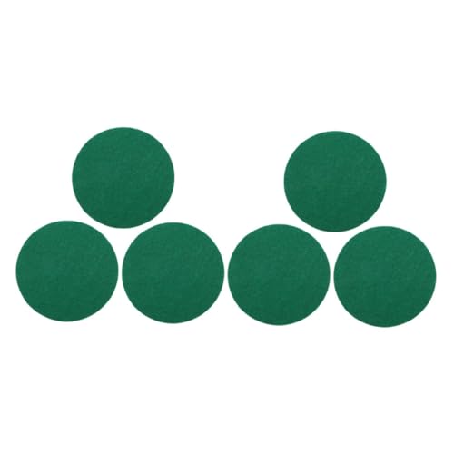 Totority Hockey Fleece Air Hockey Accessories Self-Adhesive Mallet Pads Pusher Pads Round Handles Stickers Enhance Gameplay Performance