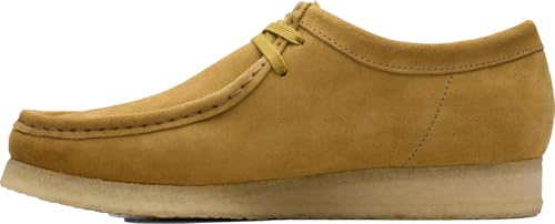 Clarks - Mens Wallabee Shoe, Color Oakmoss Su, Size: 7 M US2