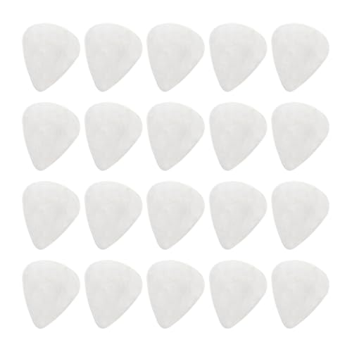 Médiators en acier inoxydable durables pour un son de guitare cristallin et précis x20