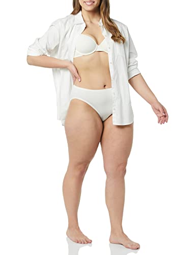 Image of Amazon Essentials Women's Cotton Stretch High-Cut Bikini Panty