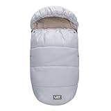 ★ Le sac de couchage universel pour landau convient aux bébés âgés de 6 à 36 mois, avec une taille de 64 cm de longueur et 48 cm de largeur. C’est un cadeau idéal pour les tout-petits !