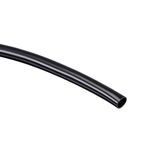 uxcell Black PVC Tube Wire Harness Tubing, 5mm ID 10ft Sleeve for Wire Sheathing Wire Protection