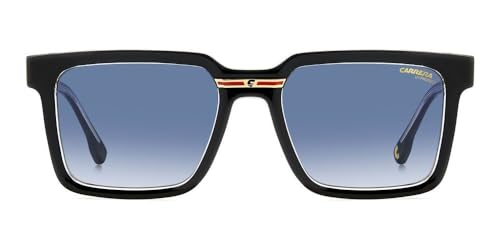 Carrera Men's Victory C 02/S Rectangular Sunglasses, Black Crystal, 54/145/192
