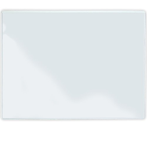 StoreSMART® - 8 1/2" x 11" Full-Back Magnetic Pockets for Refrigerator or Locker - 10-Pack - Open Long Side - H32306-10