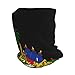 Funny Haiti Flag Multifunction Beanie Hat for Men Women Fashion Scarf Soft Stretch Skull Cap