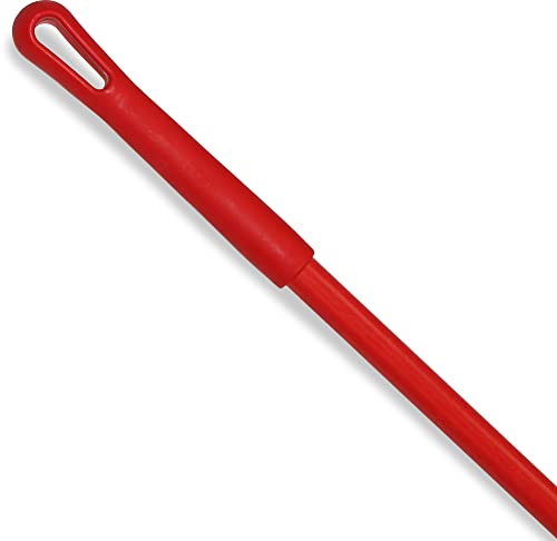 Image of SPARTA 41225EC05 Fiberglass Broom Handle, Mop Handle, Replacement Handle With Acme Threaded Tip For Commercial Cleaning, 48 Inches, Red