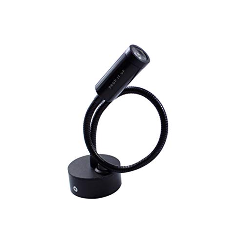 Image of Prop It Up 101 3Watts Round Wall Light, Black