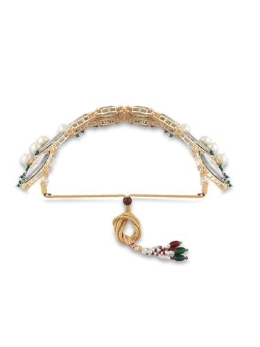 Joyas Kundan de latón un regalo sofisticado con baño de oro 7
