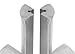 WEN LA423D 2-Inch Extended Lathe Chuck Jaws with Internal Square Grip and External Dovetail Profile