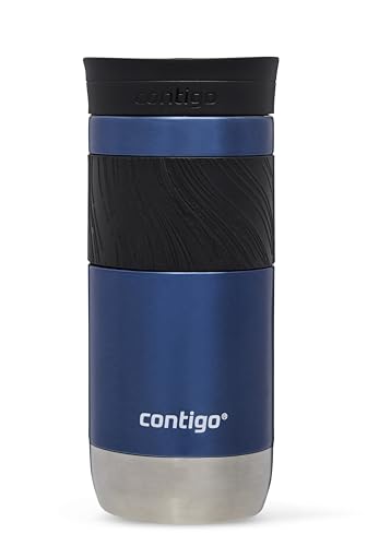 Image of Contigo Byron 2.0 Thermo Mug, Stainless Steel Insulated With Snapseal Closure, 100% Leak Proof, Keeps Warm up to 5 Hours & Cold up to 12 Hours, 470 ml