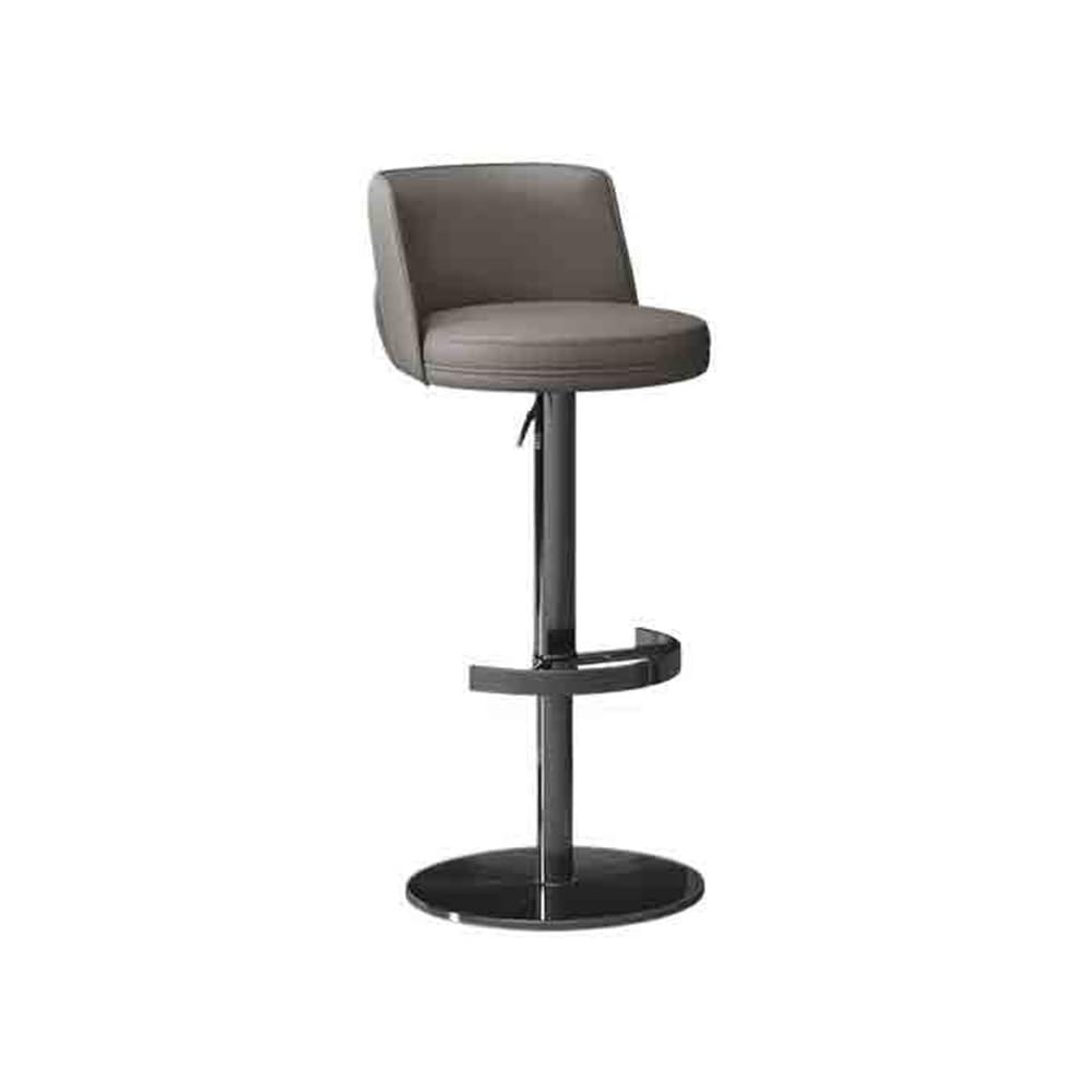 Tabouret de bar pivotant grigio pour le petit-déjeuner autour de l'îlot central