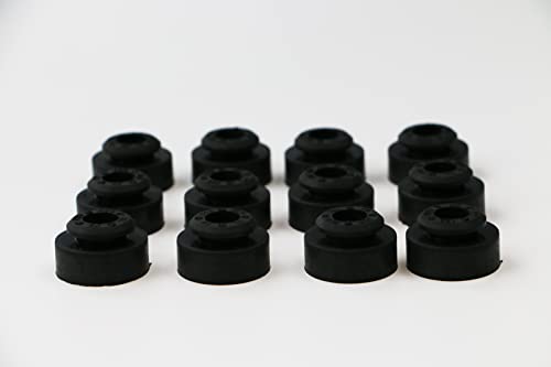 12 Pack Rubber Feet,High Damping Vibration Damping Ring for Electric Motor,Refrigeration...