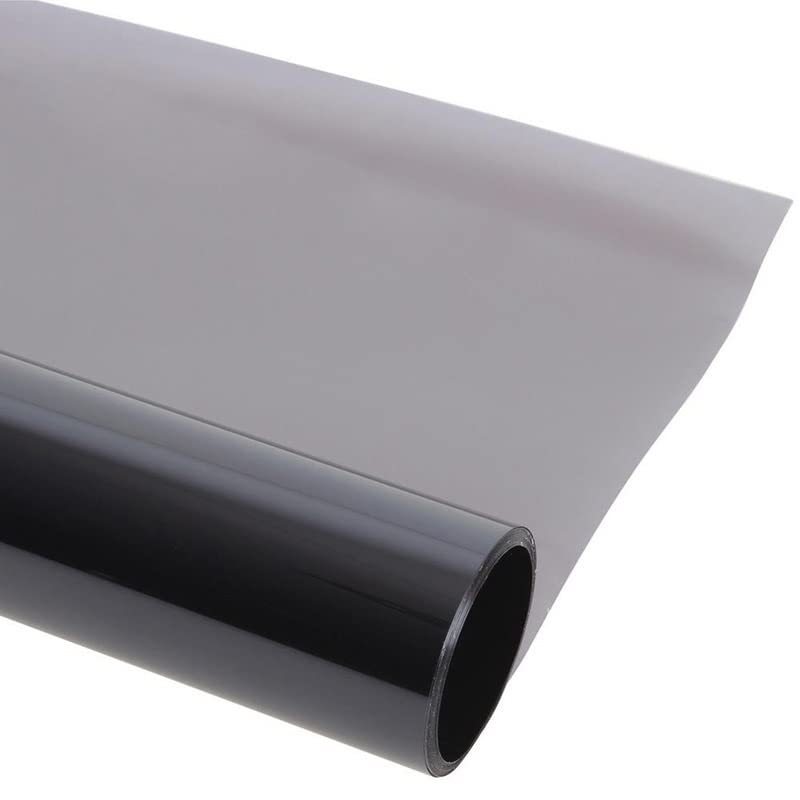 Laminas para Tintar Lunas Coche 300cmx50cm láminas de Ventana de automóvil Negro Tinte Tinte Roll Roll Car Auto Home Window Ventanas Solar Verano UVA Películas de Pegatinas Protectores LáMina Tintado