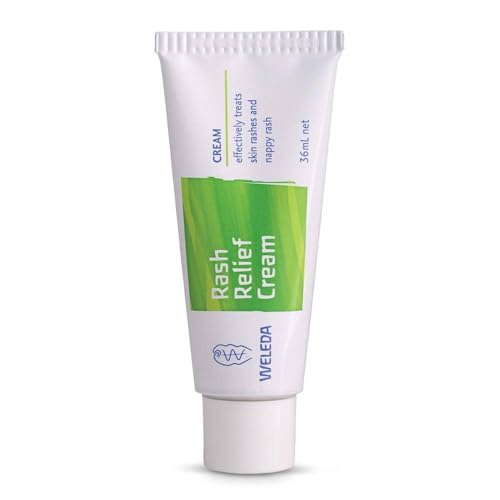WELEDA Rash Relief Cream 36ml | Treat Skin Rashes | Nappy Rash | Wet Eczema | Natural