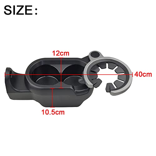 Portavasos doble para Smart Fortwo 451 1998-2015 miniatura 5