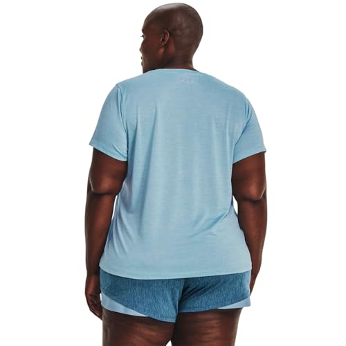 Image of Under Armour Plus Size Tech Solid Short Sleeve V-Neck
