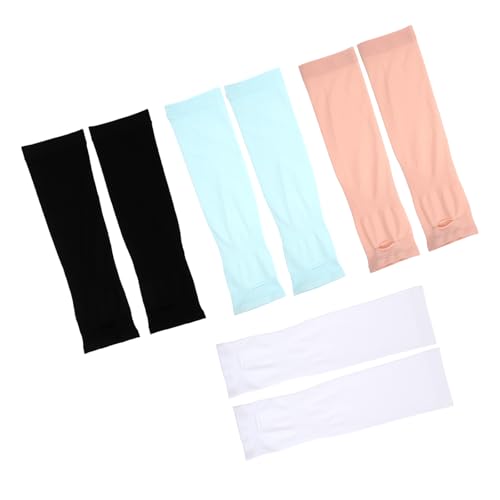 SHERCHPRY Mangas Protectores de Brazo para Alta Elasticidad y Ajuste Cómodo de Seda Fría 11X3.3 Pulgadas para Verano