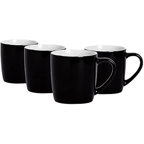 Argon Tableware Coloured Coffee Mugs Set Cover