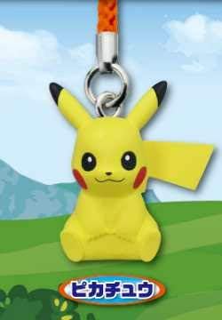 Amazon ピカチュウ ポケットモンスター ポケモン 根付マスコット 一緒に冒険だ アニメ 萌えグッズ 通販
