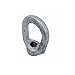 4 Pc Marine Hot Dipped Galvanized 5/8'' Thickness Eye Nut with 3/4