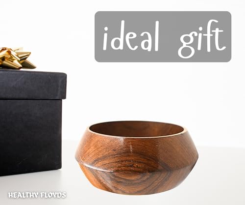 Healthy Floyd's Handmade Natural Wood Bangles, Premium Artisan Wooden Designs2