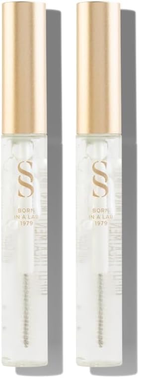 Sensilis - Máscara Transparente para Pestañas y Cejas, con Niacinamida y Pantenol, Fortalece, Hidrata y Estimula el Crecimiento, con Acabado Natural y Definido - 12 ml (Paquete de 2)