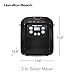 Hamilton Beach Automatic Bread Maker Machine, Digital, Programmable, 12 Settings + Gluten Free, PFAS-Free Nonstick Pan + Kneading Paddle, 2 lb Capacity, Black