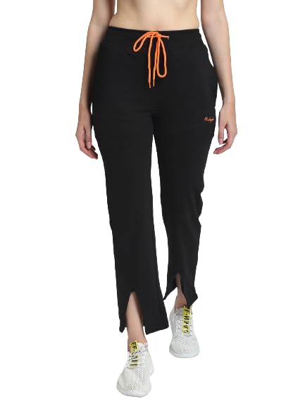 club york Women's Black Solid Track Pant(WTP90_M)-picture-17